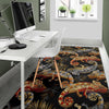 Chameleon Print Pattern Floor Mat-grizzshop