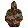 Chameleon Print Pattern Men Women Pullover Hoodie-grizzshop