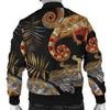 Chameleon Print Pattern Men's Bomber Jacket-grizzshop