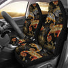 Chameleon Print Pattern Universal Fit Car Seat Covers-grizzshop