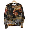 Chameleon Print Pattern Women's Sweatshirt-grizzshop