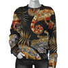 Chameleon Print Pattern Women's Sweatshirt-grizzshop