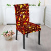 Champagne Pattern Print Chair Cover-grizzshop