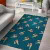 Champagne Print Pattern Floor Mat-grizzshop