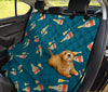 Champagne Print Pattern Pet Car Seat Cover-grizzshop