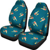 Champagne Print Pattern Universal Fit Car Seat Covers-grizzshop