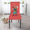 Characters Graffiti Cartoon Print Dining Chair Slipcover-grizzshop