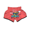 Characters Graffiti Cartoon Print Muay Thai Boxing Shorts-grizzshop