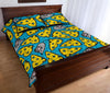 Cheese Mouse Pattern Print Bed Set Quilt-grizzshop