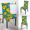 Cheese Mouse Pattern Print Chair Cover-grizzshop