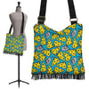 Cheese Mouse Pattern Print Crossbody bags-grizzshop