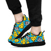 Cheese Mouse Pattern Print Sneaker Shoes For Men Women-grizzshop