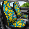 Cheese Mouse Pattern Print Universal Fit Car Seat Covers-grizzshop