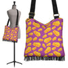 Cheese Pattern Print Crossbody bags-grizzshop