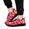 Cheese Pattern Print Sneaker Shoes For Men Women-grizzshop