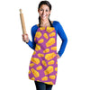 Cheese Pattern Print Women's Apron-grizzshop