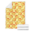 Cheese Print Pattern Blanket-grizzshop