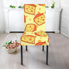 Cheese Print Pattern Chair Cover-grizzshop