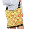 Cheese Print Pattern Crossbody bags-grizzshop