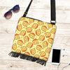 Cheese Print Pattern Crossbody bags-grizzshop