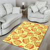 Cheese Print Pattern Floor Mat-grizzshop