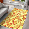 Cheese Print Pattern Floor Mat-grizzshop