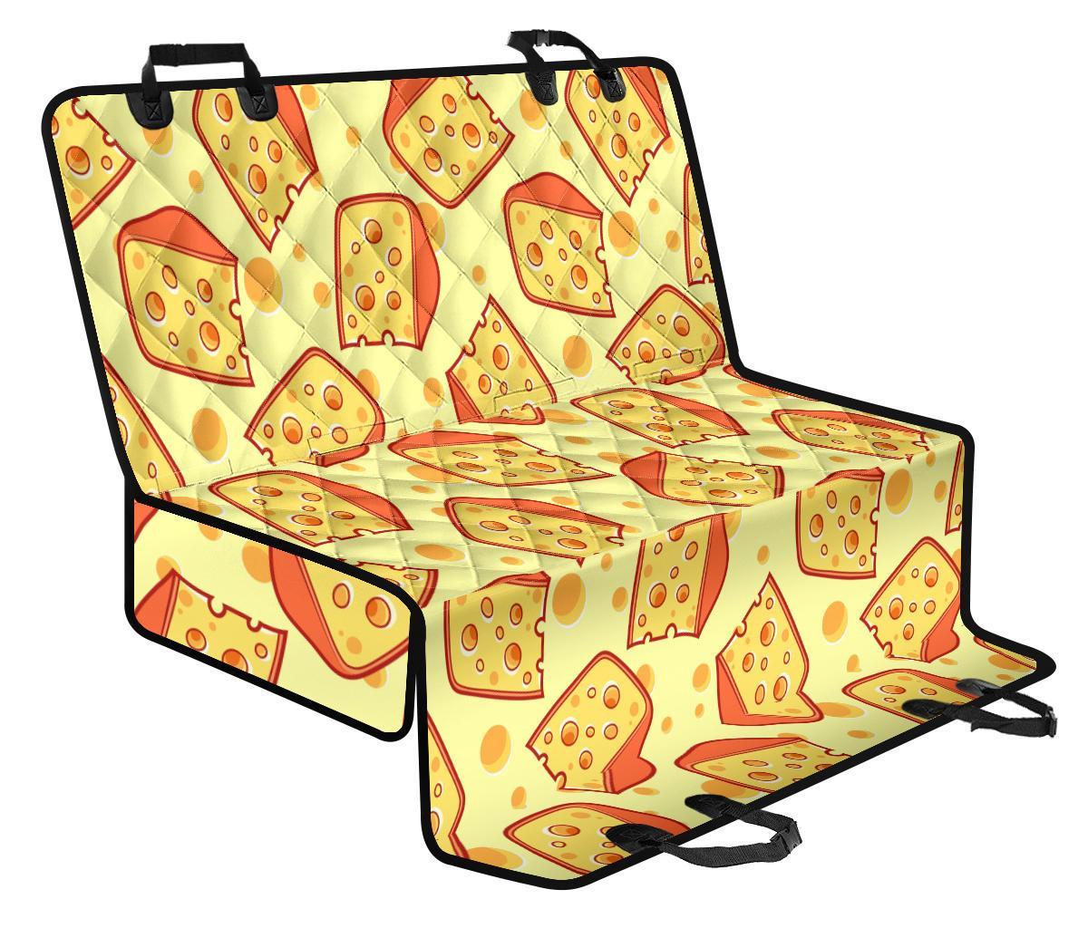 Cheese Print Pattern Pet Car Seat Cover-grizzshop