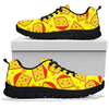 Cheese Print Pattern Sneaker Shoes For Men Women-grizzshop