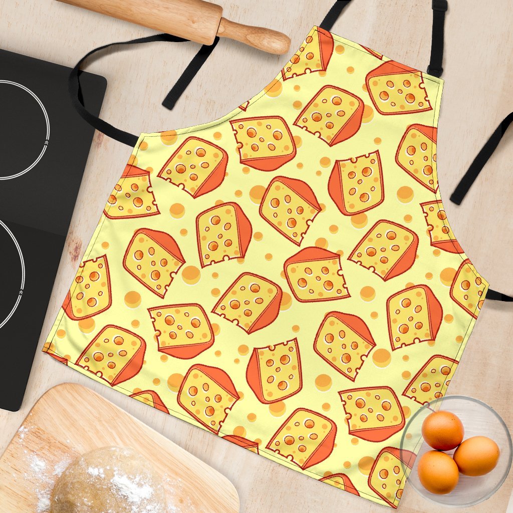 Cheese Print Pattern Women's Apron-grizzshop