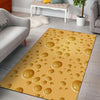 Cheese Surface Pattern Print Floor Mat-grizzshop