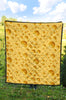 Cheese Surface Pattern Print Quilt-grizzshop