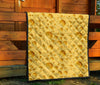 Cheese Surface Pattern Print Quilt-grizzshop