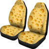 Cheese Surface Pattern Print Universal Fit Car Seat Covers-grizzshop