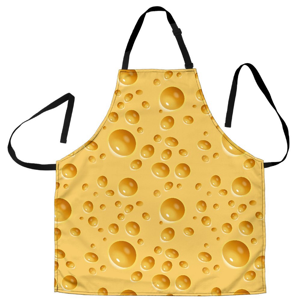 Cheese Surface Pattern Print Women's Apron-grizzshop