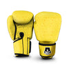 Cheese Yellow Print Pattern Boxing Gloves-grizzshop