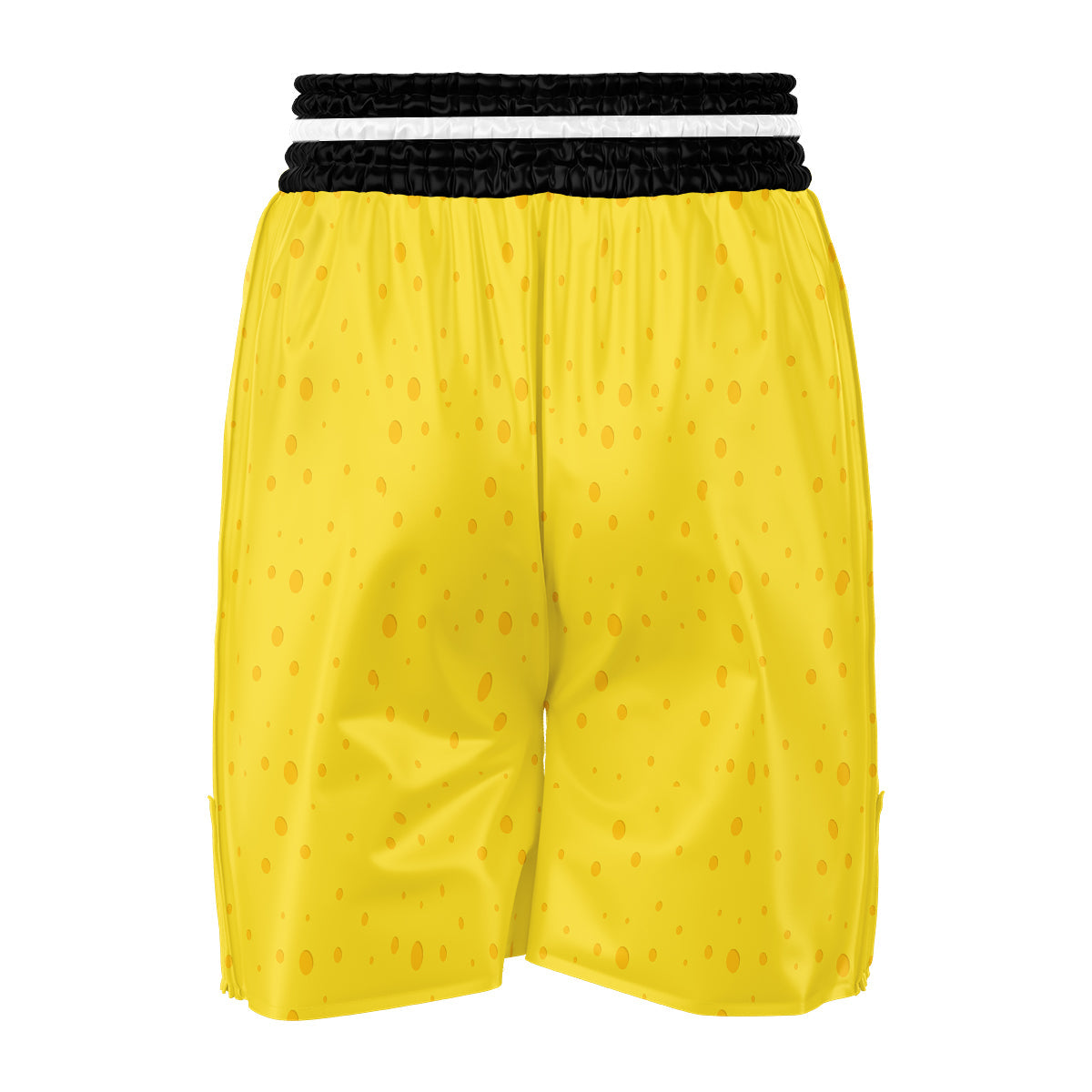 Cheese Yellow Print Pattern Boxing Shorts-grizzshop