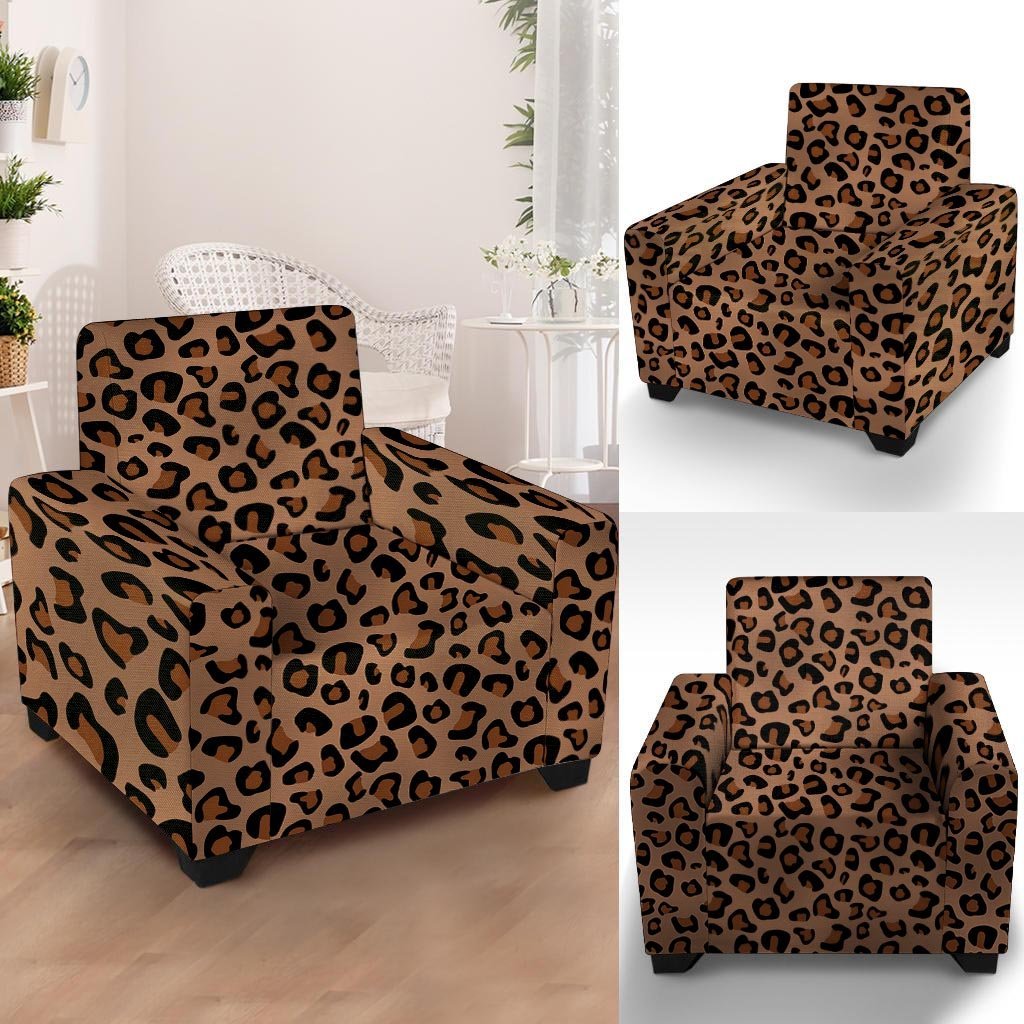 Cheetah Armchair Cover-grizzshop