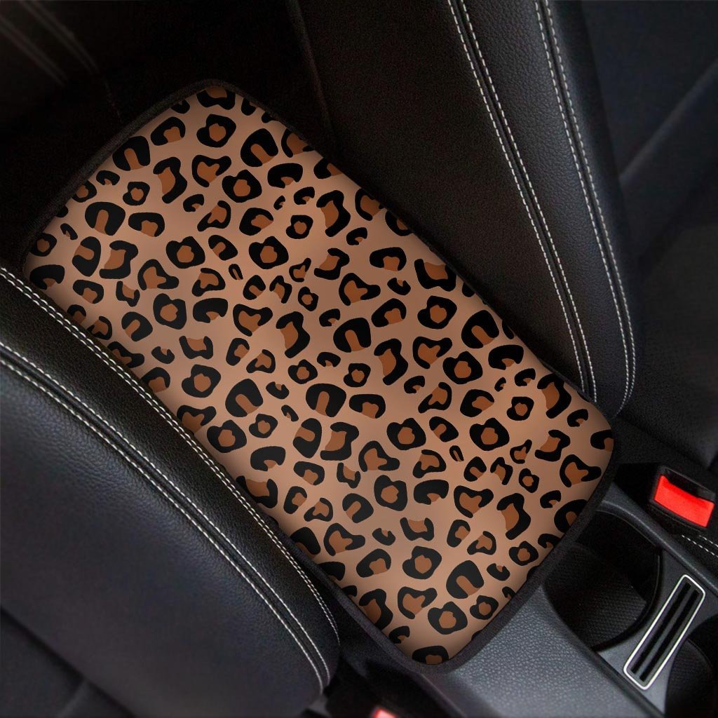 Cheetah Car Console Cover-grizzshop