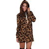 Cheetah Hoodie Dress-grizzshop