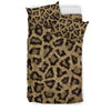 Cheetah Leopard Pattern Print Duvet Cover Bedding Set-grizzshop