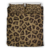 Cheetah Leopard Pattern Print Duvet Cover Bedding Set-grizzshop