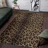 Cheetah Leopard Pattern Print Floor Mat-grizzshop