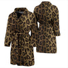 Cheetah Leopard Pattern Print Men Long Robe-grizzshop