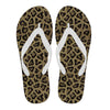 Cheetah Leopard Pattern Print Men & Women Flip Flops-grizzshop