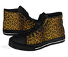 Cheetah Leopard Pattern Print Men Women's High Top Shoes-grizzshop