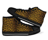 Cheetah Leopard Pattern Print Men Women's High Top Shoes-grizzshop