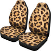 Cheetah Leopard Pattern Print Universal Fit Car Seat Cover-grizzshop