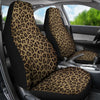 Cheetah Leopard Pattern Print Universal Fit Car Seat Cover-grizzshop