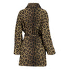 Cheetah Leopard Pattern Print Women Long Robe-grizzshop