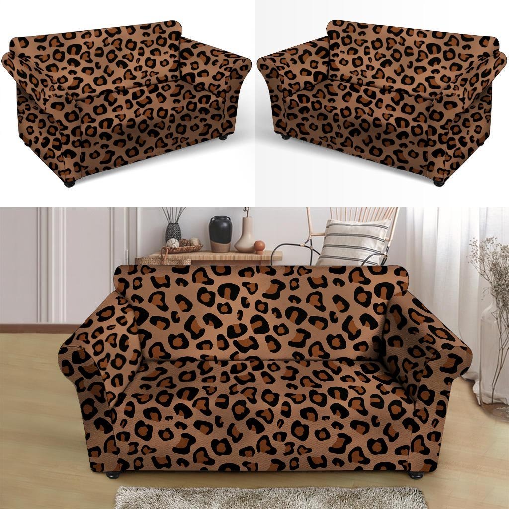 Cheetah Loveseat Cover-grizzshop